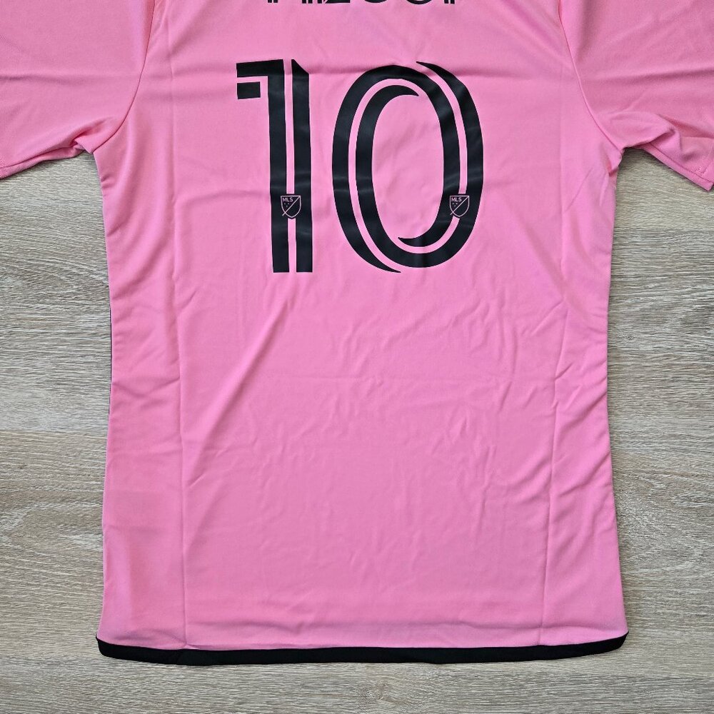 Adidas Inter Miami CF Messi Home Soccer Jersey Medium Official $130 New With Tag - Picture 12 of 17